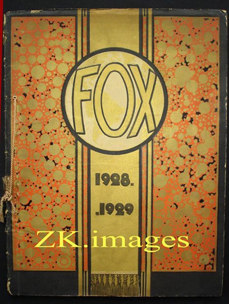 FOX MOVIE CAMPAIGN BOOK Murnau Brantonne Poster 28/29